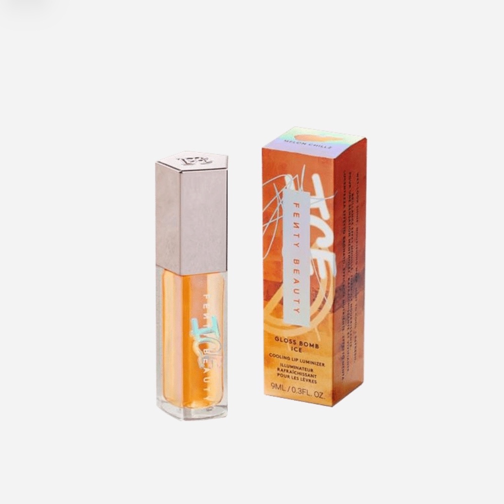 NWT Fenty Beauty Gloss Bomb Ice Cooling Lip Luminizer Melon Chillz